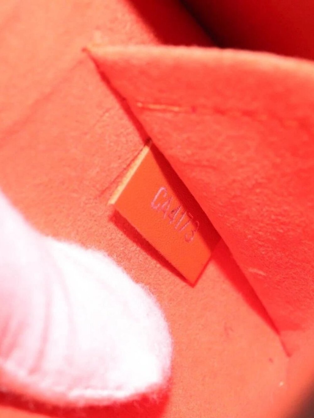 LOUIS VUITTON Epi Neverfull PM Pouch Orange LV Auth BA1936 - Picture 14 of 16